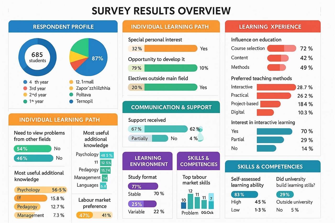 LibArt_UA student survey results overview